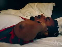 Rit, Blondinka, Fafanje, Busty, Globoko grlo, Hd, Rimjob, Joške