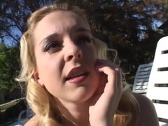 White guy drills chubby black chick on the couch