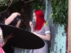 Ruby Red's Photo Shoot: A Sneak Peek