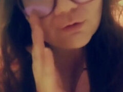 Amatör, Bbw stor vacker kvinna, Brunett, Underkläder