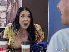 Amerikaner, Babe, Stor rumpe, Blond, Brunette, Lesbisk, Offentlig, Puppejobb