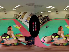 Learn aerobics from the female members of the Casa family