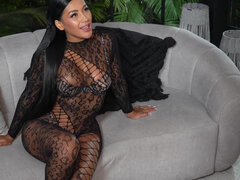 Cougar Mariana Martix with fake tits and passionate sex