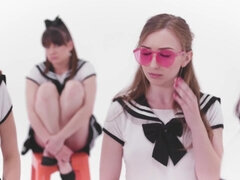 The white room crazy group sex party