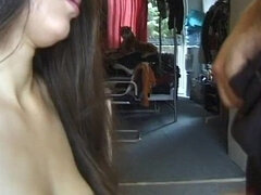 Natalie's First Casting a Teen Masturbating Her Blonde Pussy