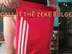 Freeballing in Adidas Tight Short