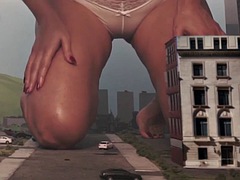 Giantess Roma - Looking for love in the big city