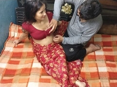 Beautiful indian wife spreading legs wide taking big cock inside pussy for hardcore sex