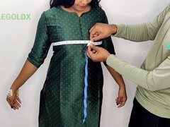 Komal got a huge discount on getting her dress stitched near her trailer.