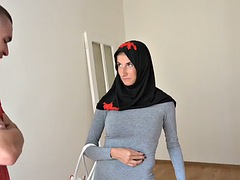 MUSLIM MILF WANTS TO LIVE IN PRAGUE Aria Rossi, Sex With, HOT SEX, Sex with, Sex with