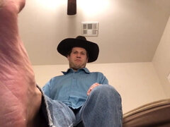 Cowboy POV foot worship & humiliation