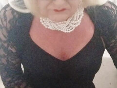 Amatoriale, Bionda, Britannica, Lingerie, Matura, Solo, Calze, Tette