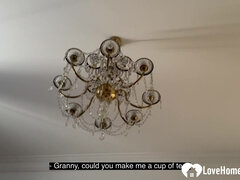 Blond, Kukk suging, Briller, Runke, Hjemmelaget, Naturlig, Synsvinkel, Pupper