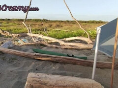 Strand, Gevangen, Masturbatie, Naakt, Nudist, Buiten, Openbaar, Bekijker