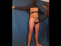 Bondage sadomaso, Coppia, Pisello, Europea, Fatto in casa, Ungherese, Maschera, Figlio