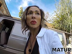 Aubrey Black's Big Tits Get Hot in This Hot MILF's Blogger Bias