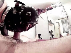 Tunnel Gag Throat Hole for Master Cock