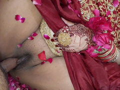 First Night - Indian Husband and Wife Have Sex Together Full Video - Hindi Audio