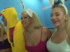 Piercing sex video featuring Heidi Hollywood, Laela Pryce and Bibi Noel