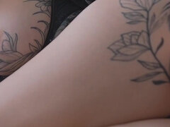 S3e3: Stepson Fucks Stepmom's Pussy and Cum in Her Mouth While She Talks to Husband on the Phone