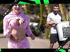 Innocent Babe Mickey Tyler Gets Stepdaddy's Dick