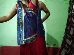 Desi Husband Wife Marriage Anniversary After Anal Fucking in Saree