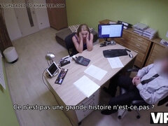 Chrissy Curves agrees to do a cash-only handjob for a hot european teen's pleasure