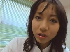 Hottest Japanese whore Kozue Morino in Horny Cougar, Medical JAV scene