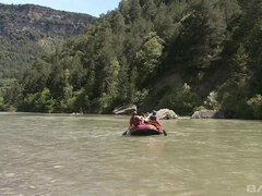 Vanessa Mae Takes Jennifer Love and Lucy Belle Out on the Water