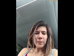 Beauté, Brunette brune, Voiture, Poilue, Masturbation, Mère que j'aimerais baiser, Solo, Webcam