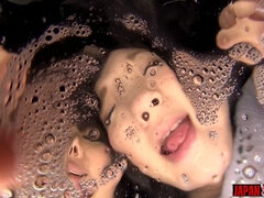 Amateur, Asiatique, Couple, Fétiche, Japonaise, Embrassement, Lesbienne, Pov