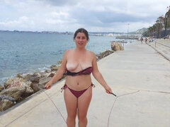 My Bra Was Droped in a Public Workout. Omg!)