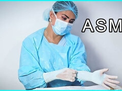 Medical Latex Glove Fetish Asmr