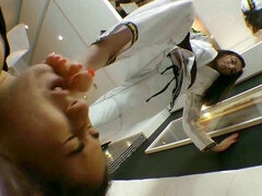 Karateka Feet Face by Pandora Cruel and Slave Pat