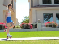 Roller Skating Teen 1