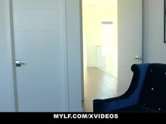 MYLF - Beautiful Busty Milf (Alix Lynx) Gags On Her Daughter's Boyfriend