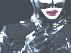 素人, デカチン, ボンデージ, 足, フェティッシュ, なめる, 淫乱熟女, おもちゃ