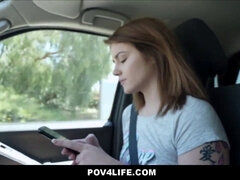 Rosalyn Sphinx & Jay Rock try to take it in the ass from Uber driver POV