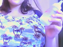 아시안, 아기, 페티쉬, 일본인, 수음, 밀프, 혼자, 젖가슴