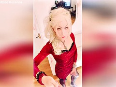 MissRose TS - NORSE WOLFEYED Shemale Valkyrie GODDESS - Pansexual Switch - STUNNING Dominatrix - Big Cock Blonde DREAM TRAP