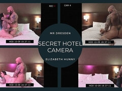 Secret Hotel Camera Catches Submissive Slut Getting Fucked
