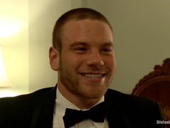 40 women gangbang slaveboy for Bobbi Starr's birthday LIVE and PUBLIC!