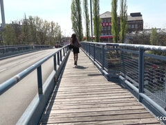 GERMAN SCOUT - MILF VALENTINA WITH BIG BOOBS TALK TO ANAL AT STREET CASTING - Gina valentina