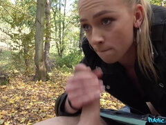 Ερασιτέχνης, Ξανθιά, Πίπα, Σκληρό, Πρώτου προσώπου, Δημόσιο, Μουνί, Βυζιά