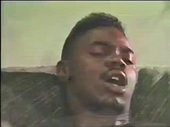 Two mature friends fucked by a big delicious ebony log after bath