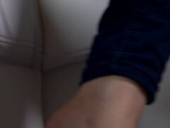 イタリア人, ジーンズ, 下着, オマンコ, 剃毛, 靴, 一人, オッパイの