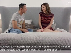 항문, 처음, 하드코어, 헝가리인, 조그마한, 여자 형제, 청소년, 처녀