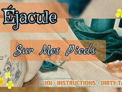 JOI, Ejaculate on Your Mistress's Feet