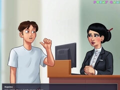 Summertime Saga 0.20.8 - Bank office sex (part 10)