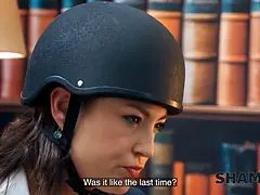 Shame4k. i put that stick into my pussy when my college girl came in!